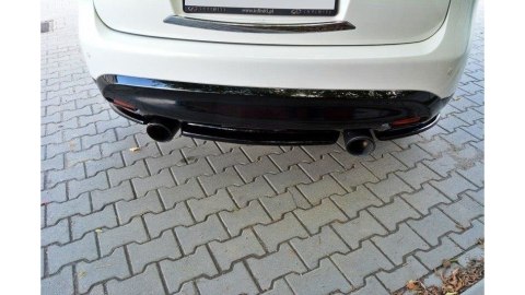 Splitter Infiniti QX70 Tył Środkowy Gloss Black