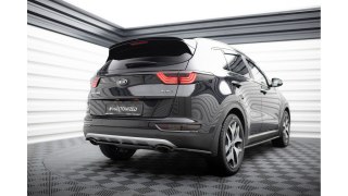 Splitter Kia Sportage IV GT-Line Tył Środkowy Gloss Black