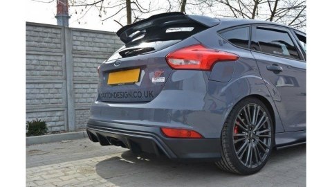 Dokładka Ford Focus II STI Facelift Zderzak Tył RS-Look Gloss Black