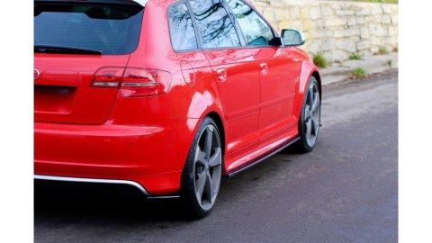 Dokładka Audi S3 8P Progi Gloss Black