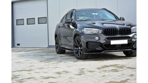 Dokładka BMW X6 F16 M-Pack Progi Gloss Black