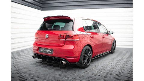 Przedłużenie Spoilera Volkswagen Golf VI GTI R Gloss Black