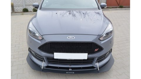 Splitter Ford Focus II STI Facelift przód Hybrydowy v.1