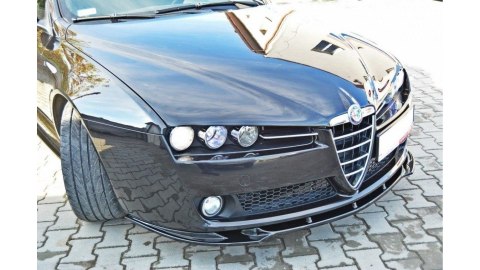 Splitter Alfa Romeo 159 przód v.1 Gloss Black