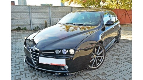 Splitter Alfa Romeo 159 przód v.1 Gloss Black