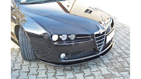 Splitter Alfa Romeo 159 przód v.2 Gloss Black