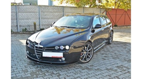 Splitter Alfa Romeo 159 przód v.2 Gloss Black