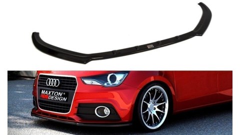 Splitter Audi A1 8X przód Gloss Black