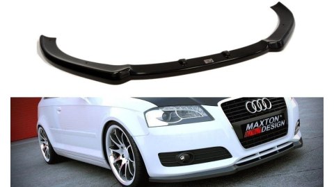 Splitter Audi A3 8P Facelift przód Gloss Black