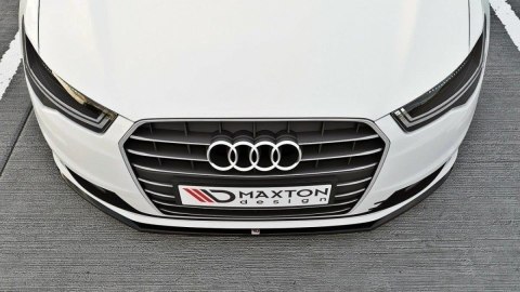 Splitter Audi A6 C7 Facelift przód Ultra Gloss Black