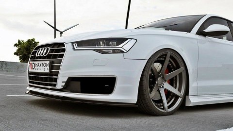 Splitter Audi A6 C7 Facelift przód Ultra Gloss Black