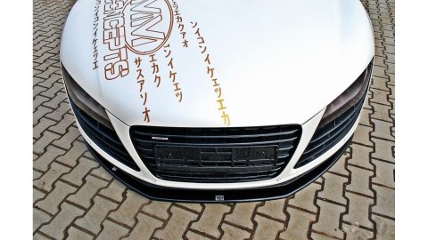 Splitter Audi R8 42 przód Gloss Black