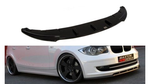 Splitter BMW 1 E81 E82 E87 E88 przód Gloss Black