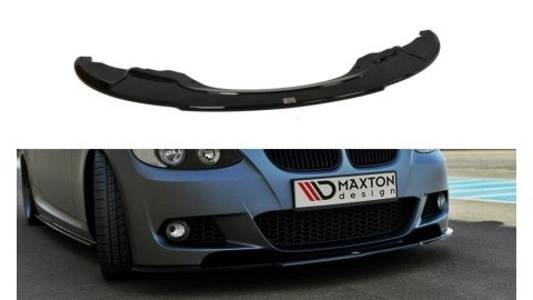 Splitter BMW 3 E92 M-Pack przód Gloss Black