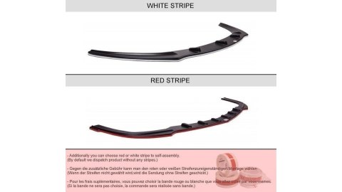 Splitter BMW 3 E92 M-Pack przód Gloss Black