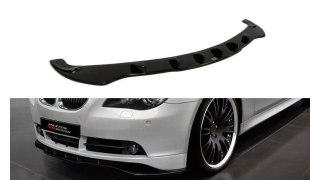 Splitter BMW 5 E60 E61 przód Gloss Black