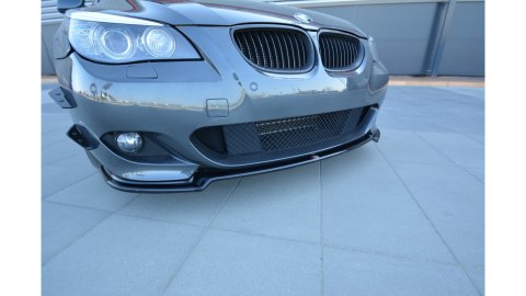 Splitter BMW 5 E60 E61 M-Pack przód Gloss Black