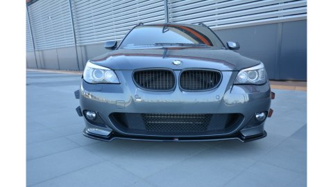 Splitter BMW 5 E60 E61 M-Pack przód Gloss Black