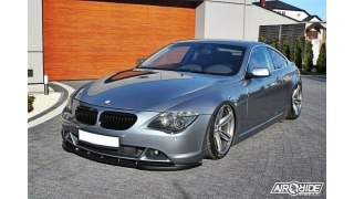 Splitter BMW 6 E63 E64 przód v.1 Gloss Black