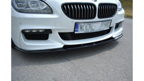 Splitter BMW 6 F06 M-Pack przód Gloss Black