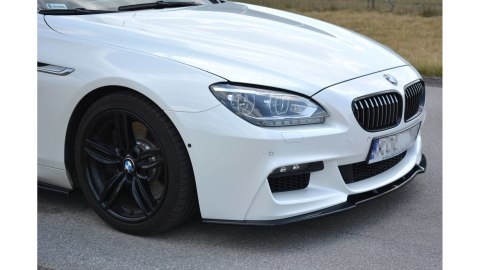 Splitter BMW 6 F06 M-Pack przód Gloss Black