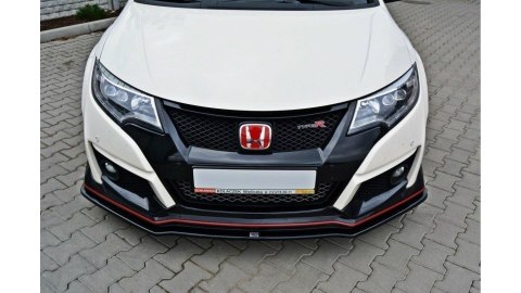 Splitter Honda Civic IX Type-R przód v.1 Gloss Black