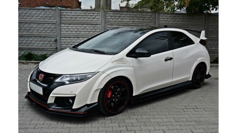 Splitter Honda Civic IX Type-R przód v.1 Gloss Black