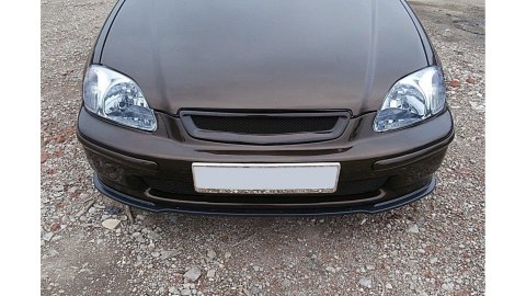 Splitter Honda Civic VI przód Gloss Black