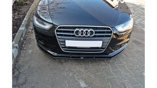 Splitter Audi A4 B8 Facelift przód v.1 Gloss Black