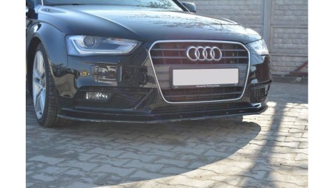 Splitter Audi A4 B8 Facelift przód v.1 Gloss Black