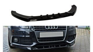 Splitter Audi A4 B8 przód v.1 Gloss Black