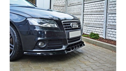 Splitter Audi A4 B8 przód v.1 Gloss Black