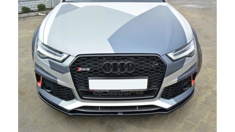 Splitter Audi RS6 C7 przód v.1 Gloss Black