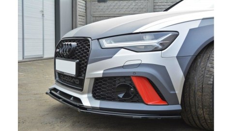 Splitter Audi RS6 C7 przód v.1 Gloss Black