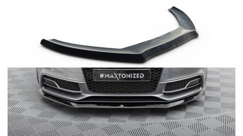 Splitter Audi A5 8T Facelift S-Line przód v.1 Gloss Black