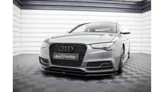 Splitter Audi A5 8T Facelift S-Line przód v.1 Gloss Black