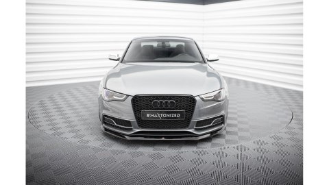 Splitter Audi A5 8T Facelift S-Line przód v.1 Gloss Black