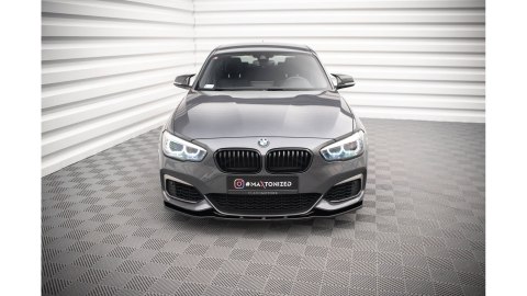 Splitter BMW 1 F20 F21 Facelift przód v.1 M-Power Gloss Black