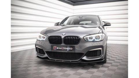 Splitter BMW 1 F20 F21 Facelift przód v.1 M-Power Gloss Black