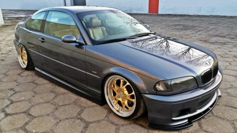 Splitter BMW 3 E46 M-Pack przód v.1 Gloss Black