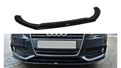 Splitter Audi A4 B8 przód v.2 Gloss Black