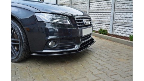 Splitter Audi A4 B8 przód v.2 Gloss Black