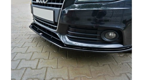 Splitter Audi A4 B8 przód v.2 Gloss Black