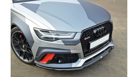 Splitter Audi RS6 C7 przód v.2 Gloss Black