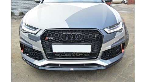 Splitter Audi RS6 C7 przód v.2 Gloss Black