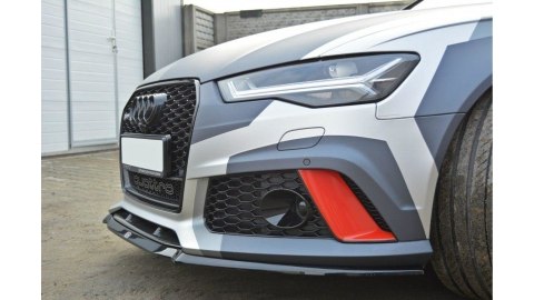 Splitter Audi RS6 C7 przód v.2 Gloss Black