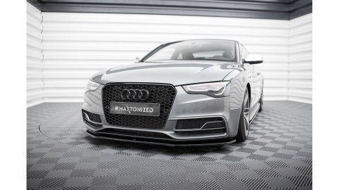 Splitter Audi A5 8T Facelift S-Line przód v.2 Gloss Black