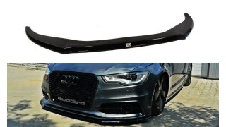 Splitter Audi A6 C7 S-Line przód v.2 Gloss Black