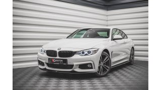 Splitter BMW 4 F32 F36 F33 M-Pack przód v.2 Gloss Black