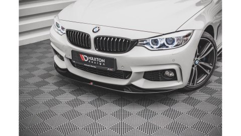 Splitter BMW 4 F32 F36 F33 M-Pack przód v.2 Gloss Black